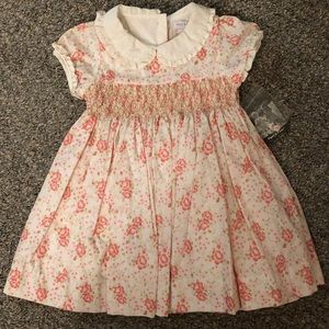 NWT Piper & Posie Baby Girl's Floral Dress Size 12M